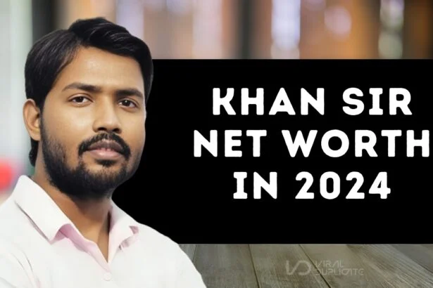 Khan Sir Net Worth in 2024