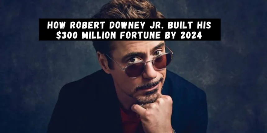 How Robert Downey Jr. Built His 300 Million Fortune by 2024