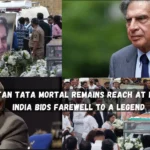 Ratan Tata Mortal Remains Reach at NCPA India Bids Farewell to a Legend