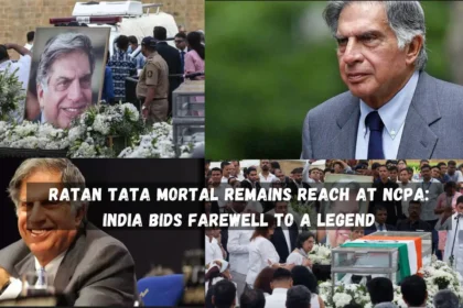 Ratan Tata Mortal Remains Reach at NCPA India Bids Farewell to a Legend