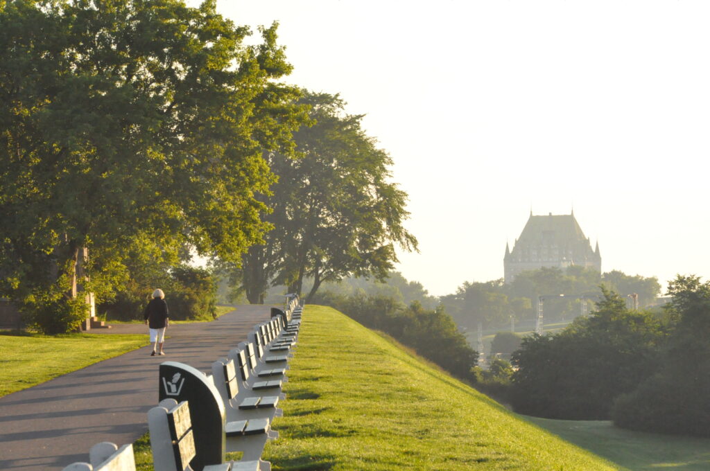 Plaines dAbraham et Chateau Frontenac