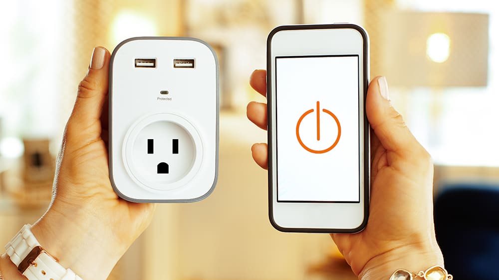 Smart plug and remote access