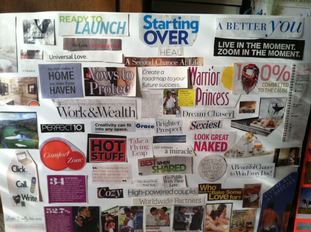 Manifest Your Dreams Vision Board Guide