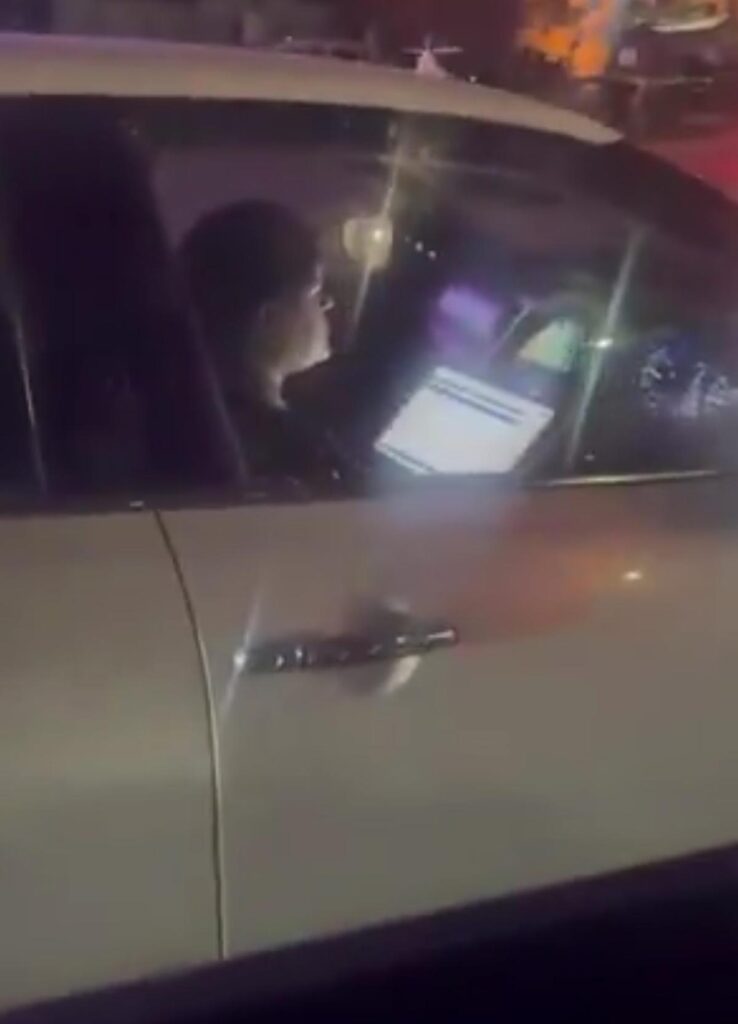 IT Employee Caught Driving With Laptop